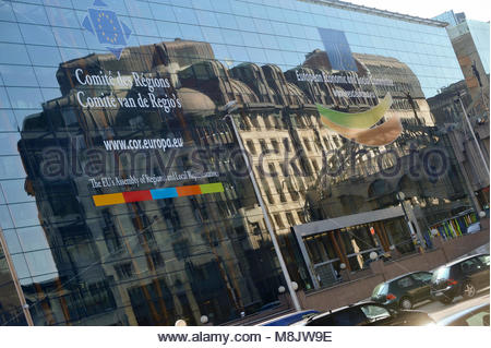La sede del Comité Económico Social Europeo en Bruselas